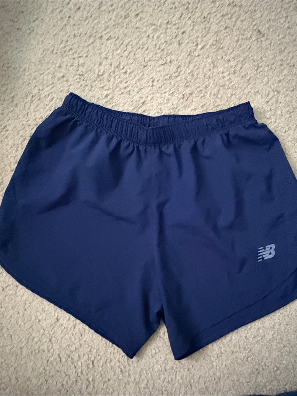 New Balance Women's Deep Blue Athletic Shorts